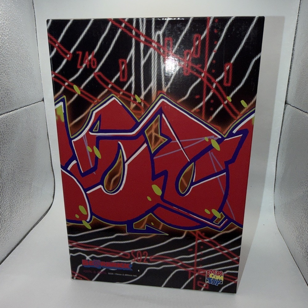 MEDICOM TOY BE@RBRICK Aruta Soup Mordern Art Graffiti 100％ & 400％ Open Box